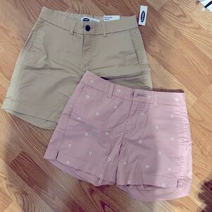 Two pairs Old Navy shorts sz 0.